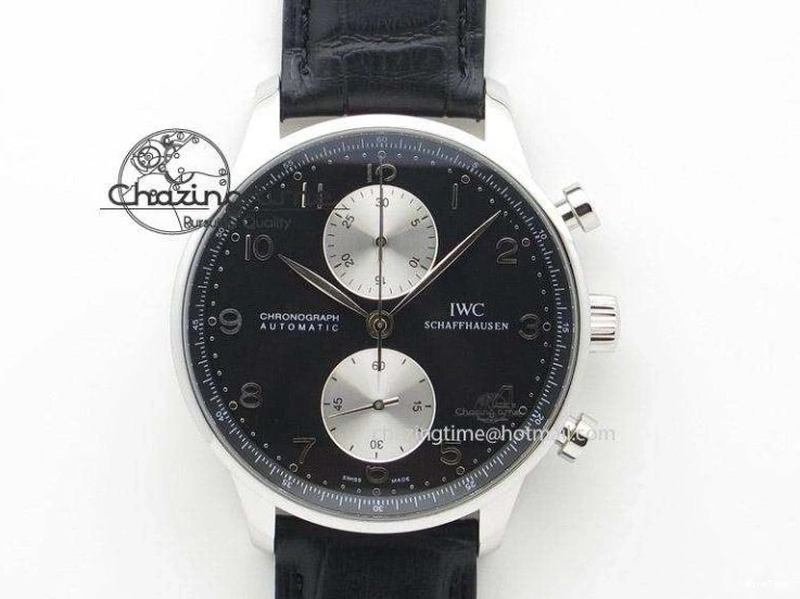 MIROTIME 0209 Portuguese Real PR IW500112 ZF 1:1 Laureus Edition On Black Leather Strap A Flexible 7369